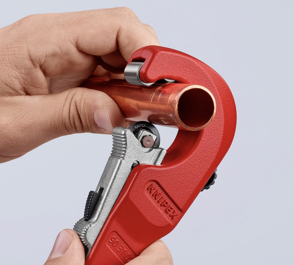 cut a bmx mtb handlebar with a pipe cutter