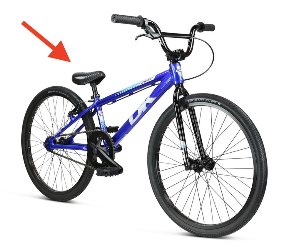 dk swift junior bmx race bike