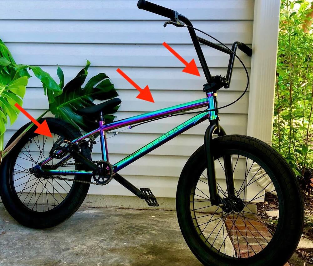 elite bmx destro specs weight and price