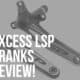 excess lsp bmx racing crankset review