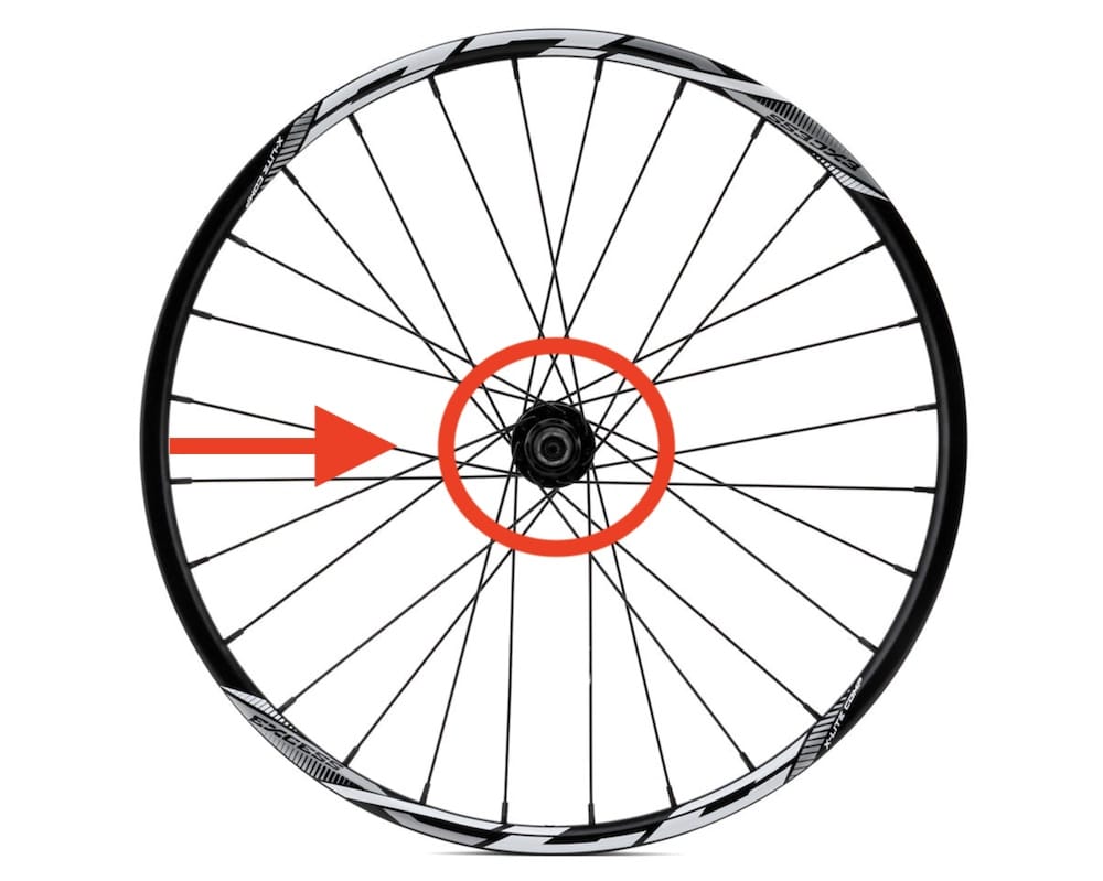 excess xls 1 front wheel
