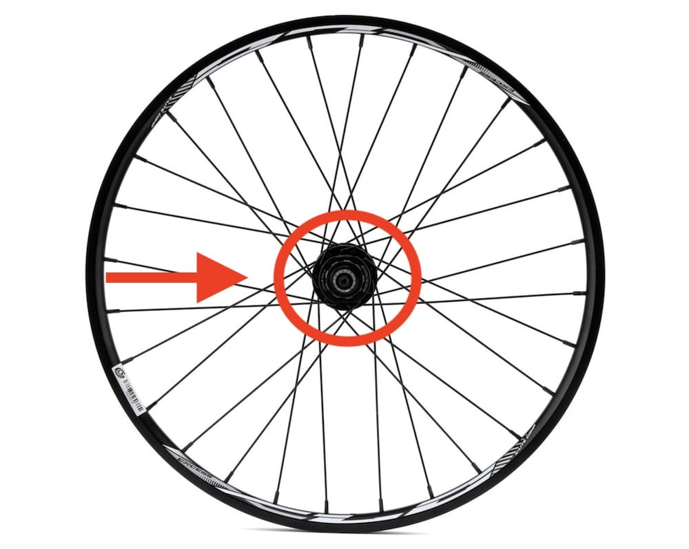 excess xls 1 rear wheel