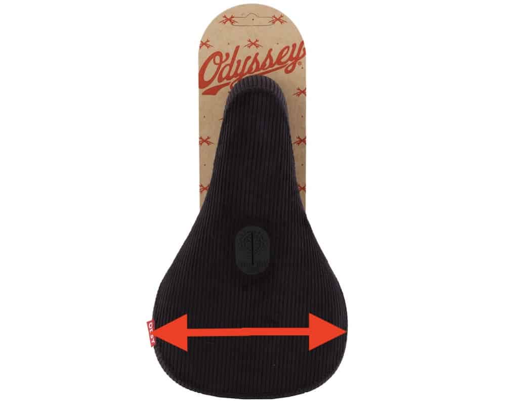 fat padding on bmx seat for comfort