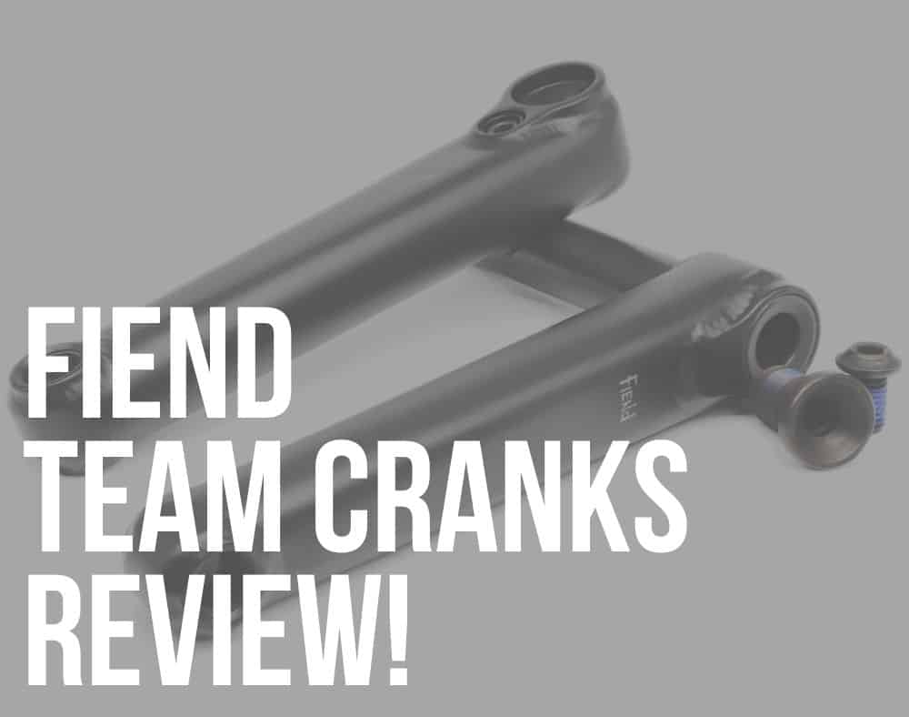 fiend team cranks review