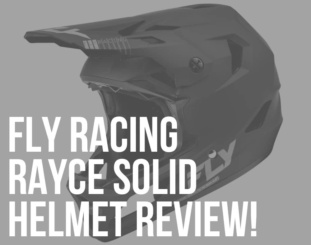 fly racing rayce solid helmet review