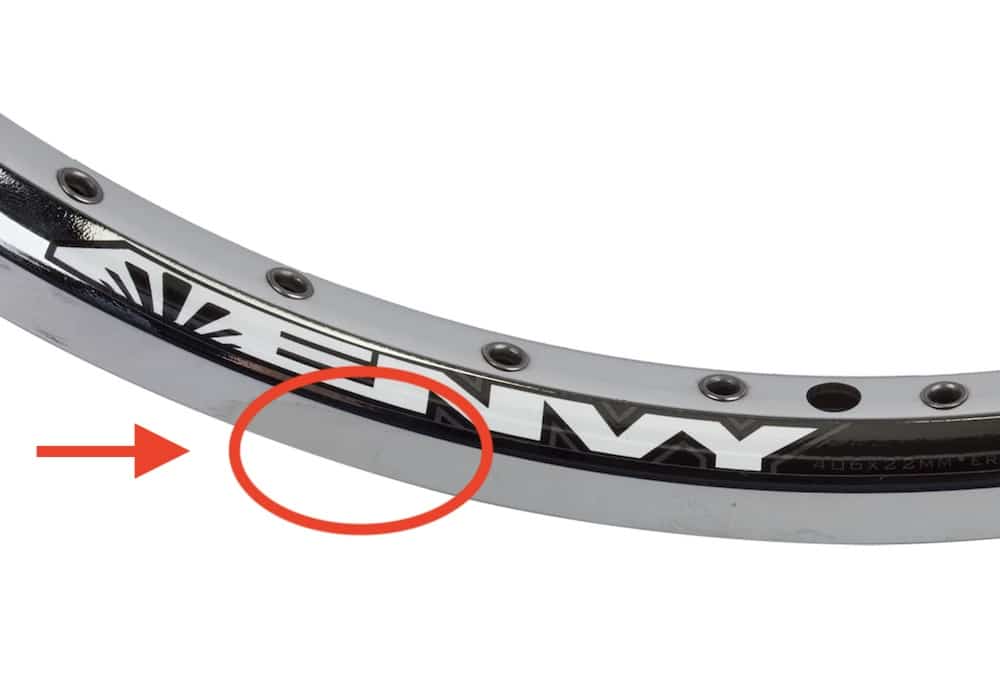 front vs rear bmx race rims
