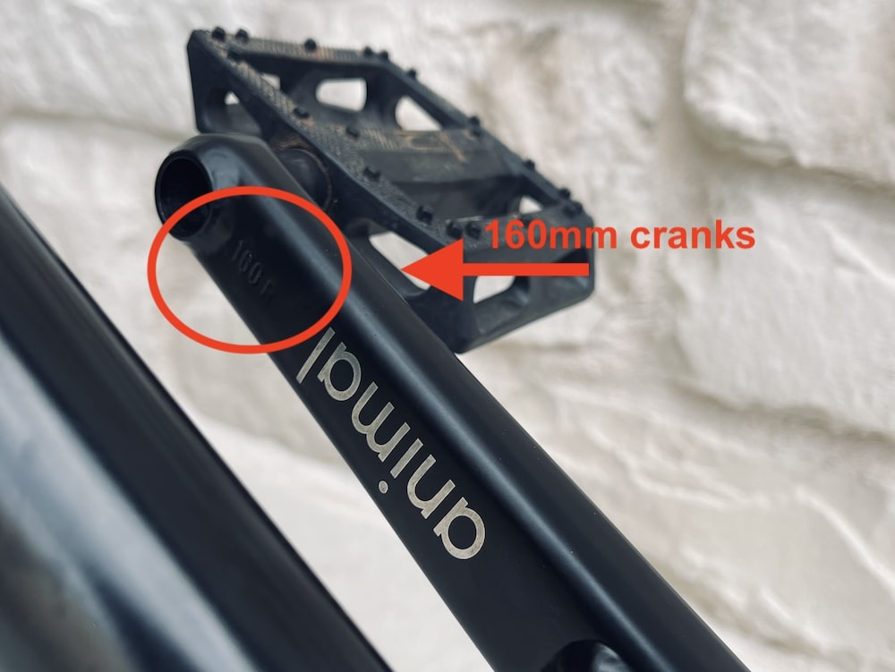 get shorter cranks to avoid hitting your back peg