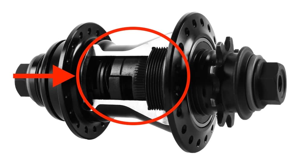 how does a freecoaster hub work