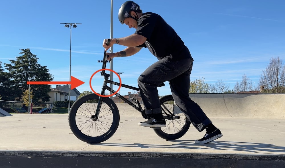 how head tube angle affects bmx bike