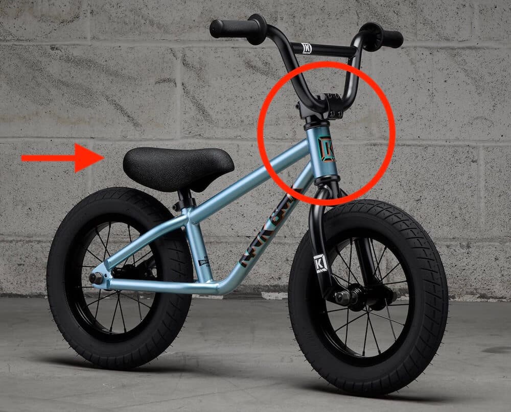 how kink 2027 coast balance bike rides
