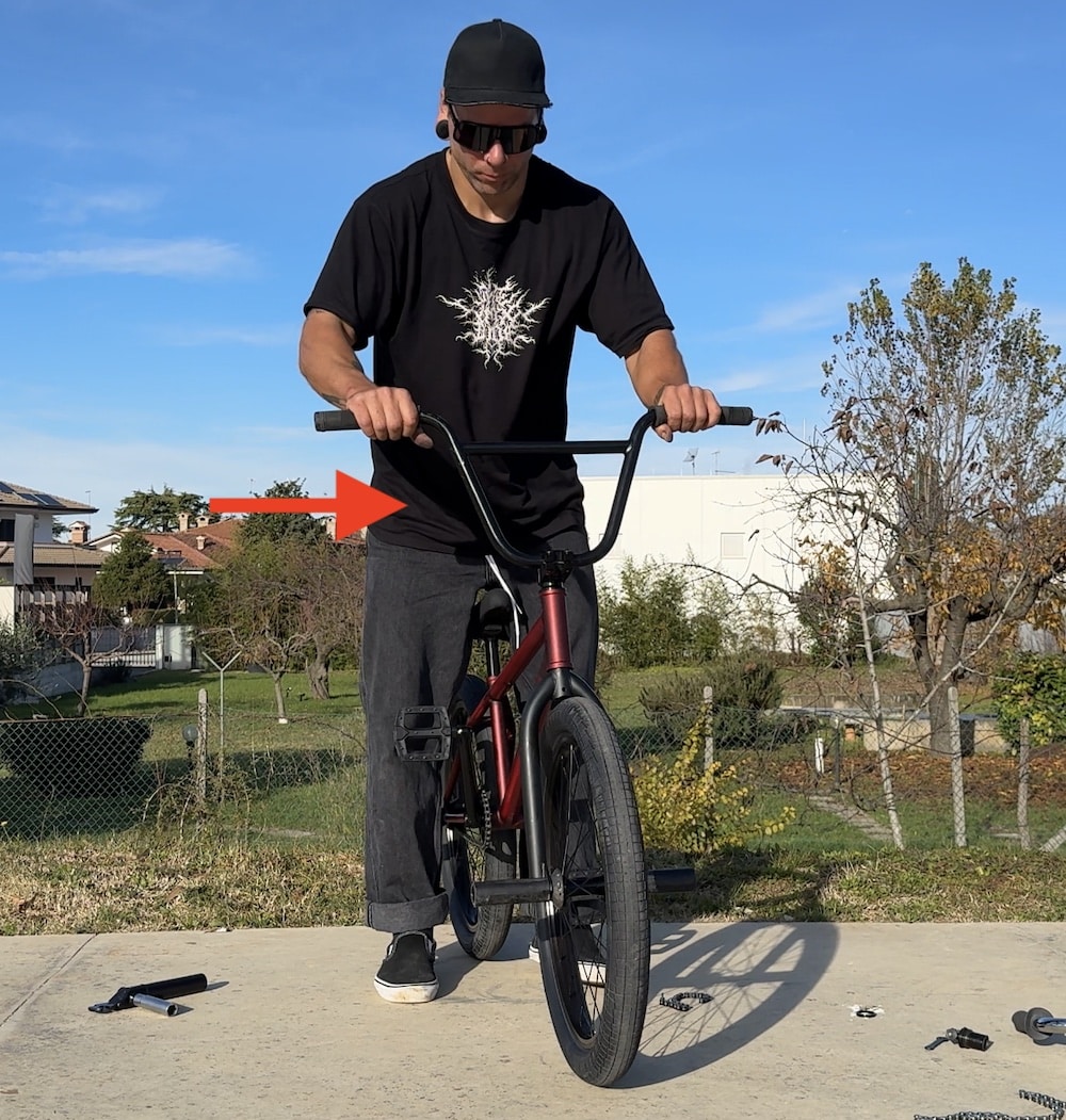 how tall should your bmx bars be