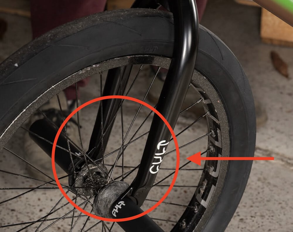 how the cult sect bmx fork rides