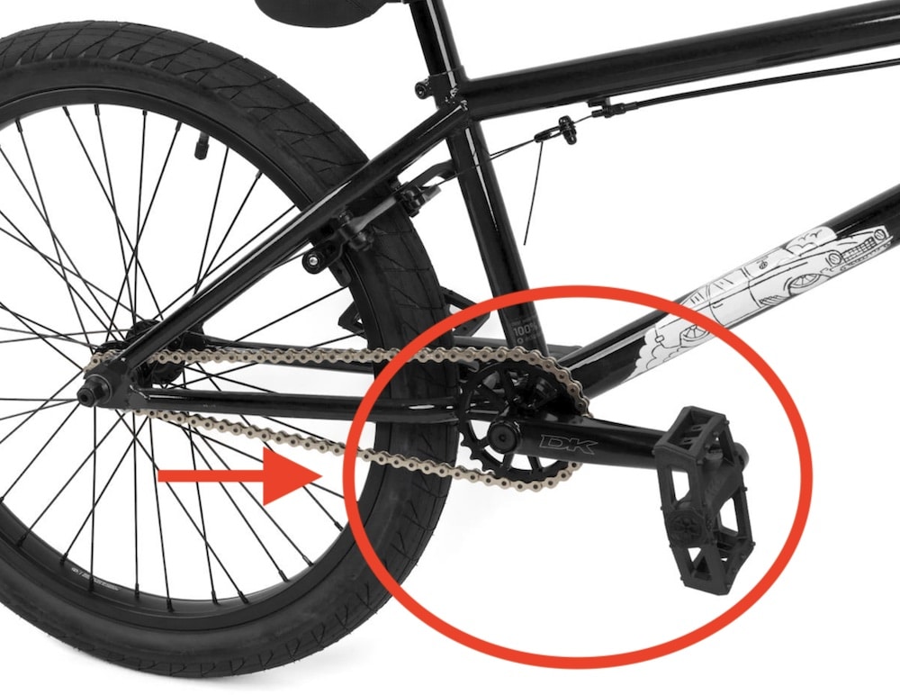 how the dk vega ss 22 bmx bike rides