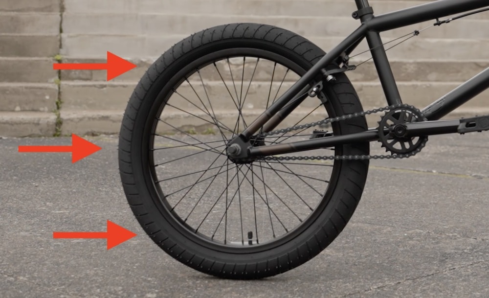 how the kink sever tire rides