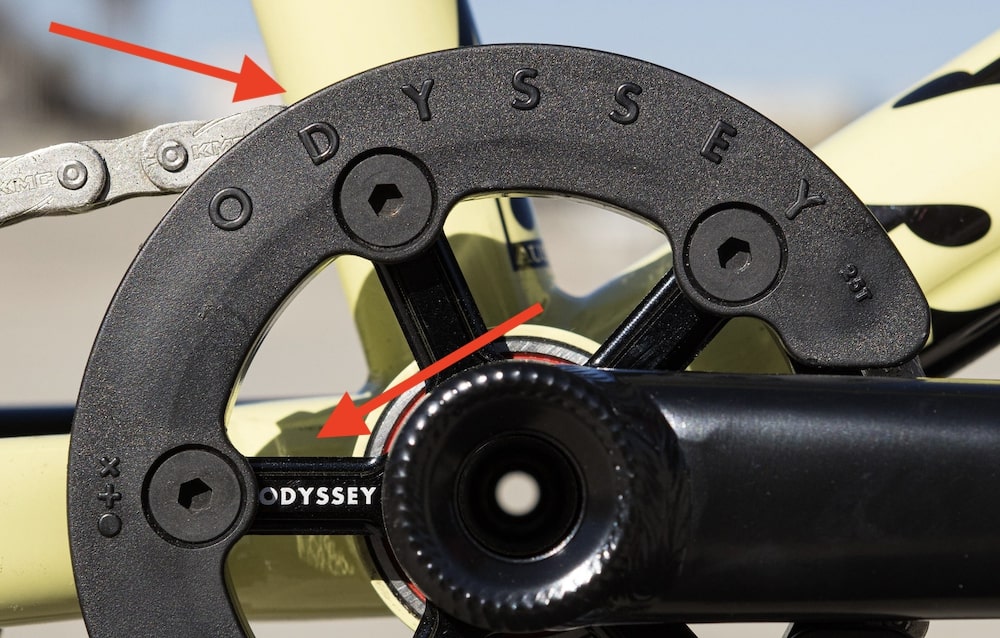 how the odyssey la guardia bmx sprocket rides and performs