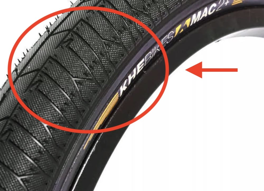 how to choose bmx tires for park riding