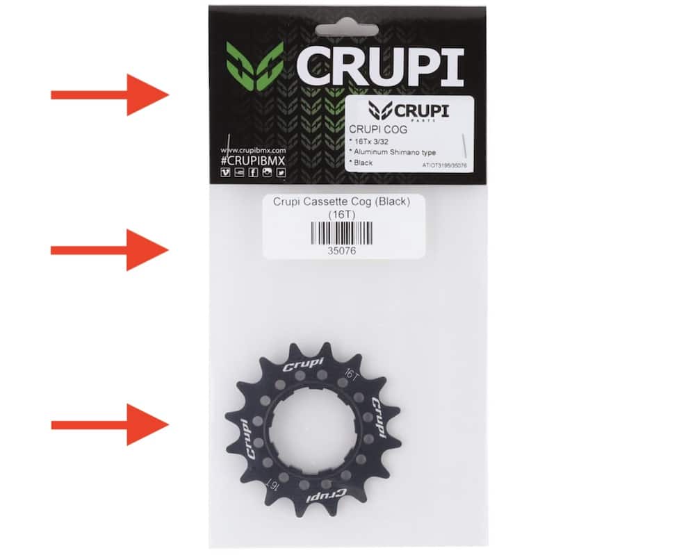 how to choose the right bmx race cog