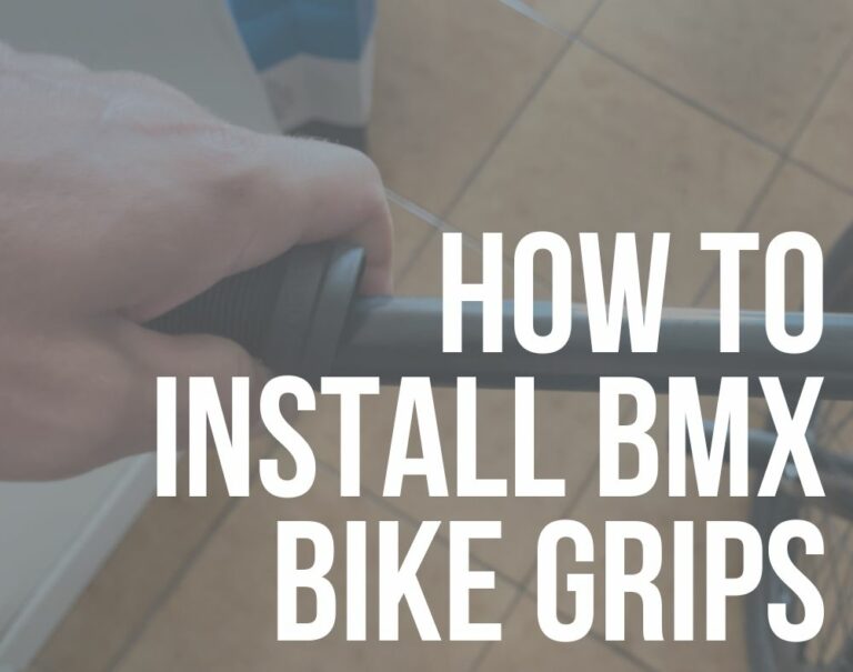 How To Install BMX Bike Grips (So Easy!) The BMX Dude