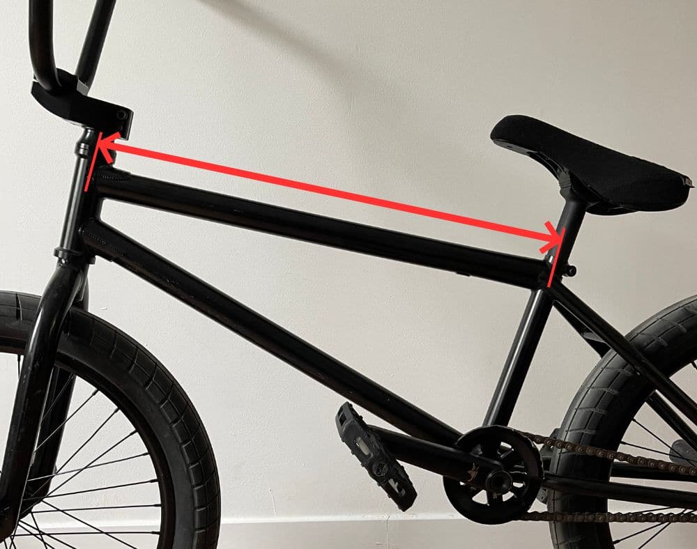 18.5 top tube discount bmx