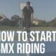 how to start bmx
