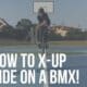 how to x-up ride bmx