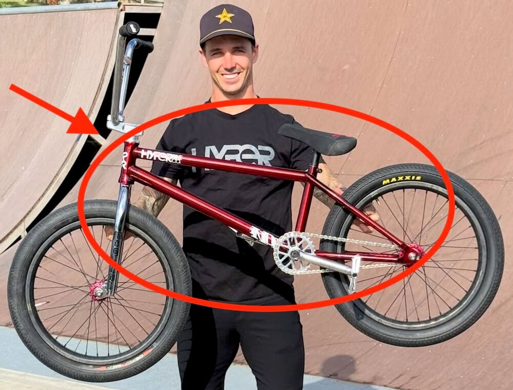 hyper indy bmx frame review