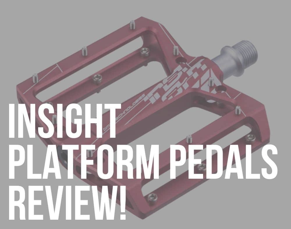insight platform bmx pedals review