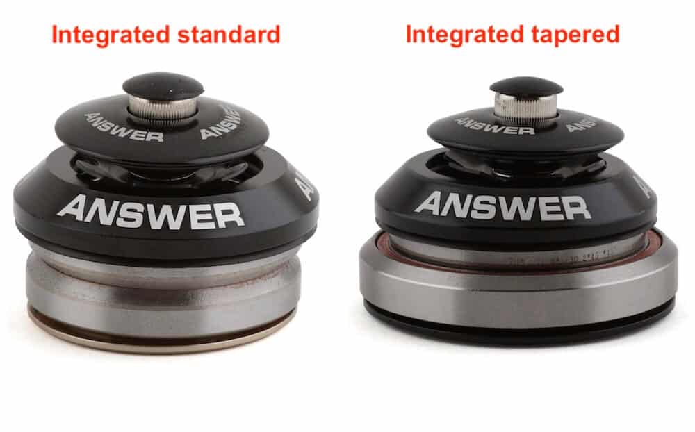 integrated vs tapered bmx race headsets