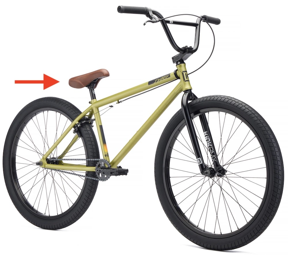 kink 2027 drifter 26 bike frame geometry