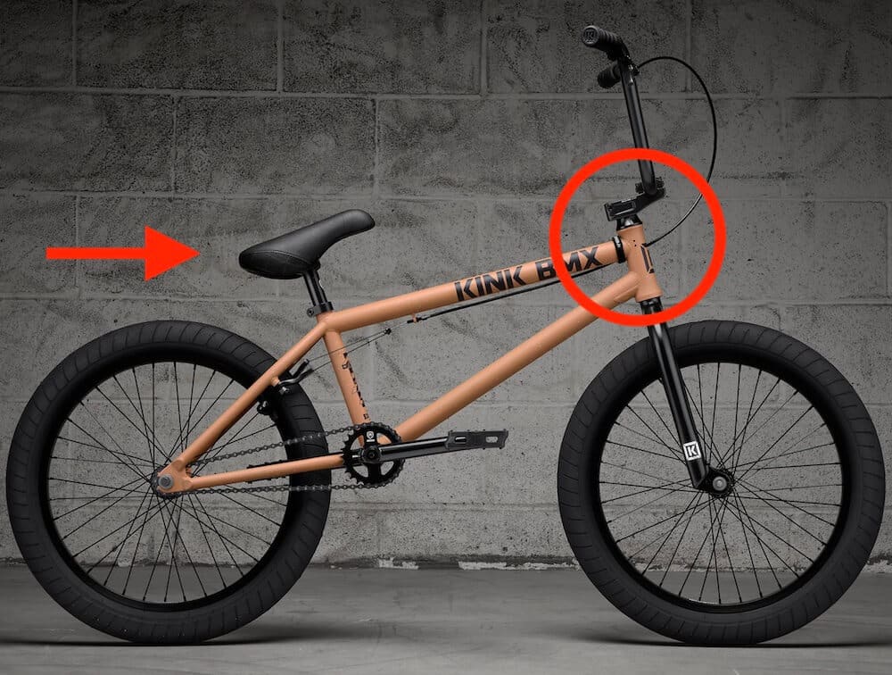 kink 2027 setup bmx bike design