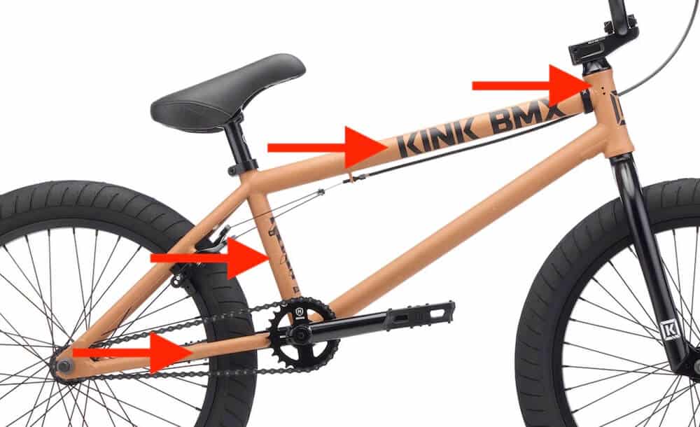 kink 2027 setup bmx bike frame geometry