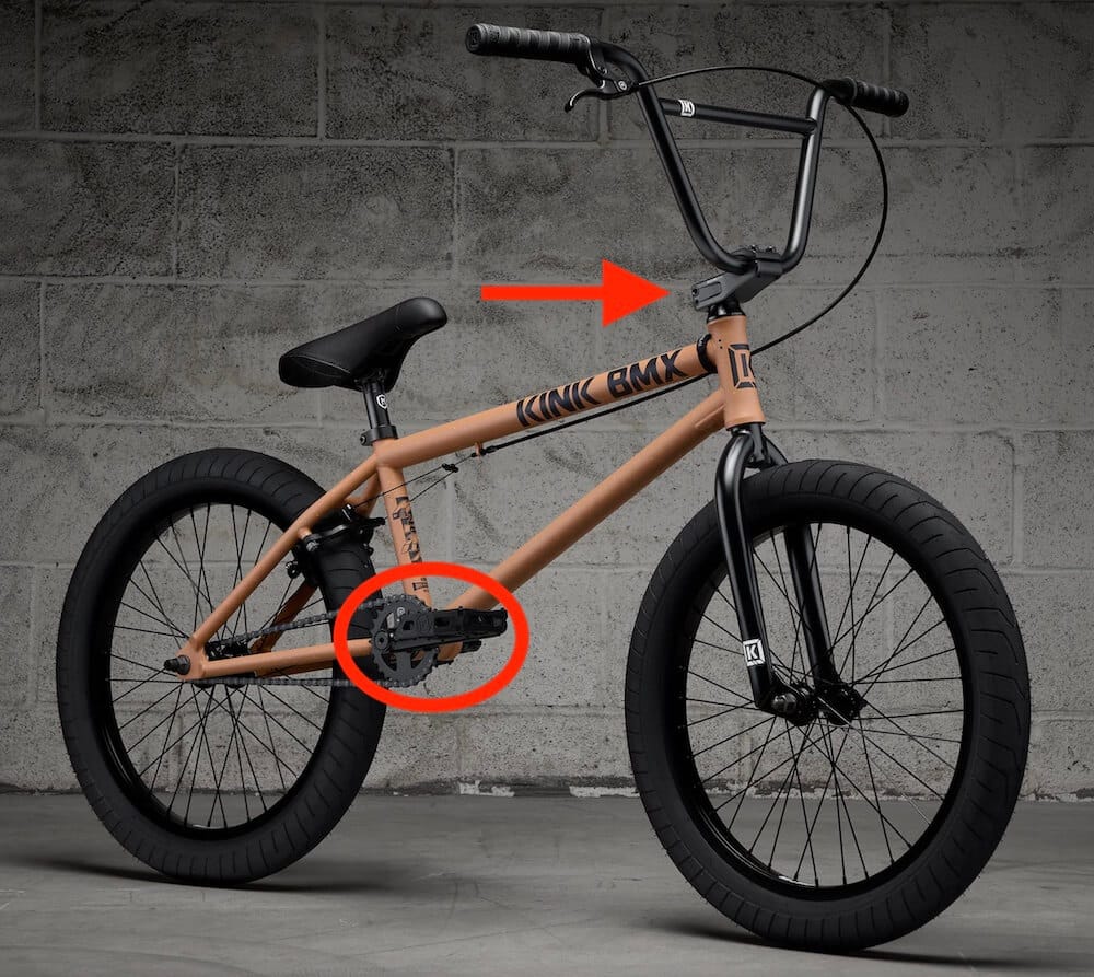 kink 2027 setup bmx bike specs