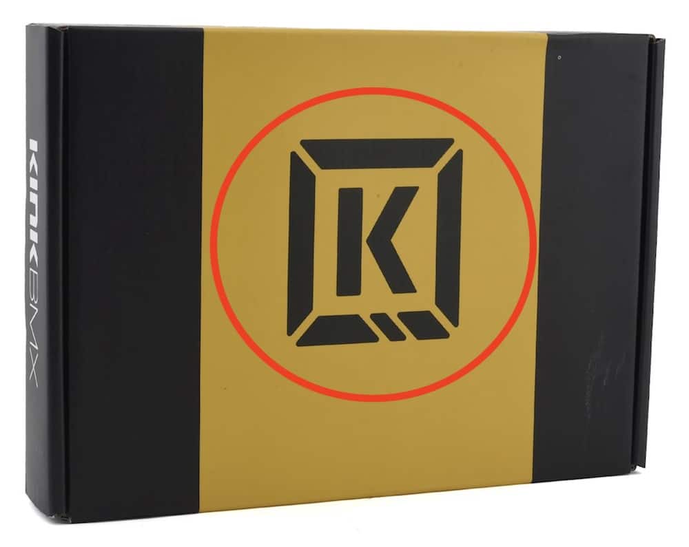 kink brace bmx cranks packaging