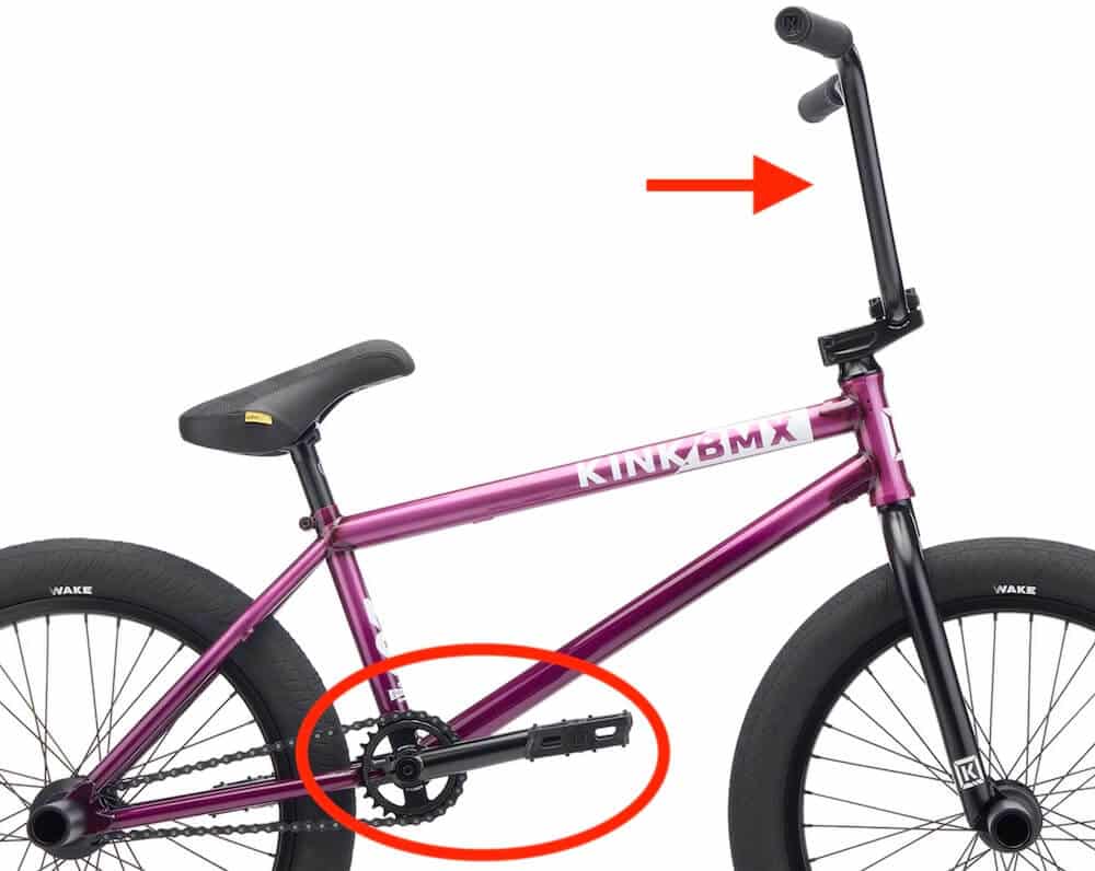 kink downside 2027 bmx bike features
