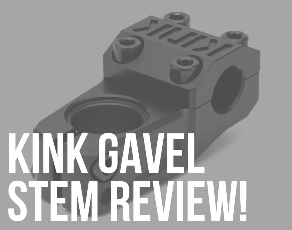 kink gavel bmx stem review
