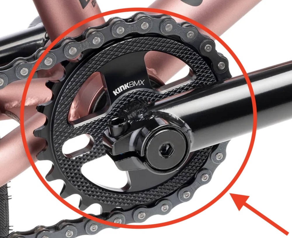 kink imprint sprocket performance