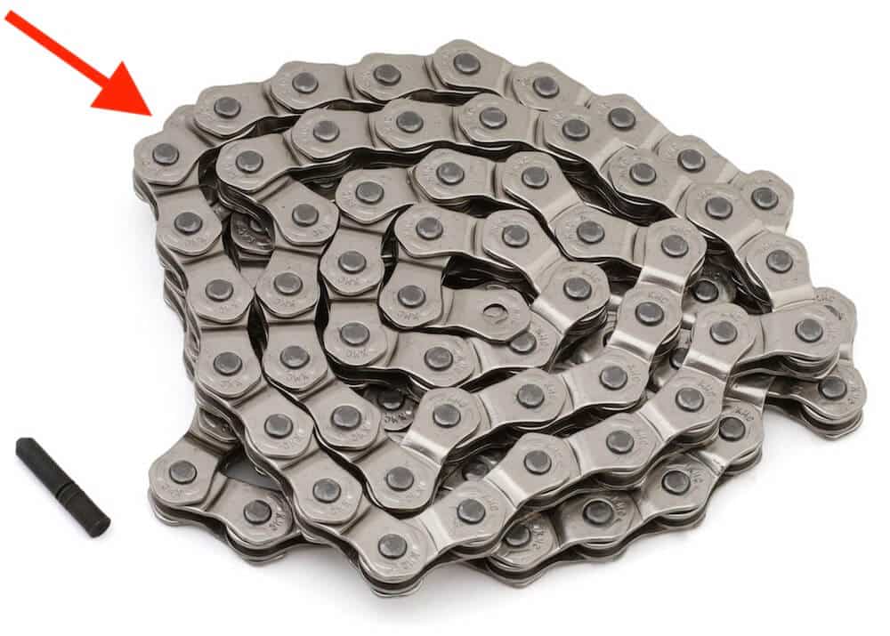 kmc hl1 narrow half link chain