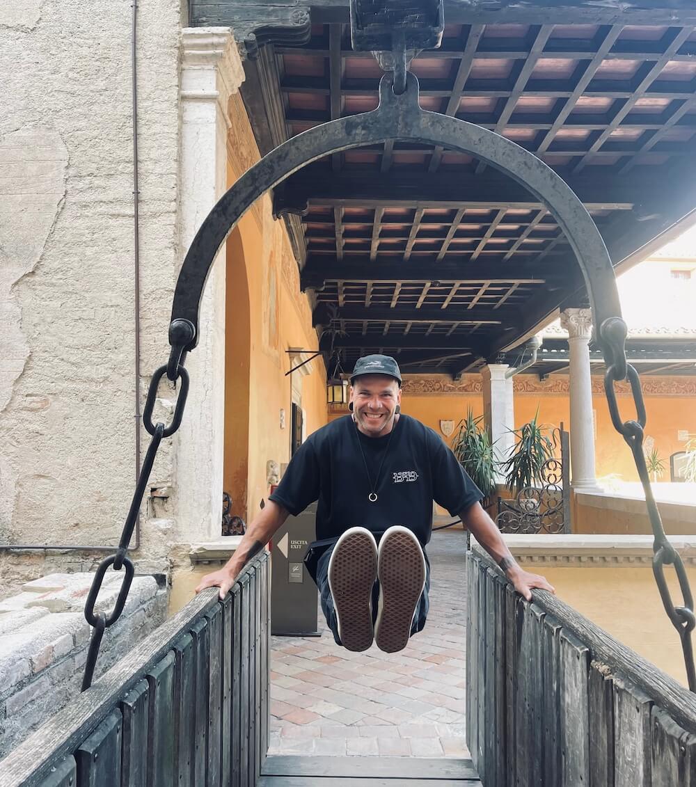 lower stress to prevent back pain in bmx