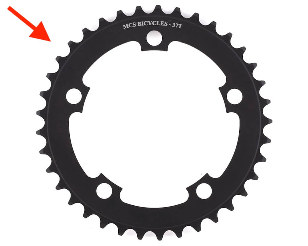 mcs 5bolt chainring