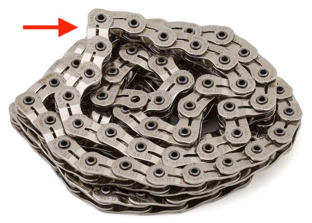 mcs half link bmx racing chain