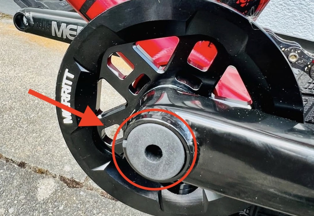 merritt battle cranks rubber plug ankle protection