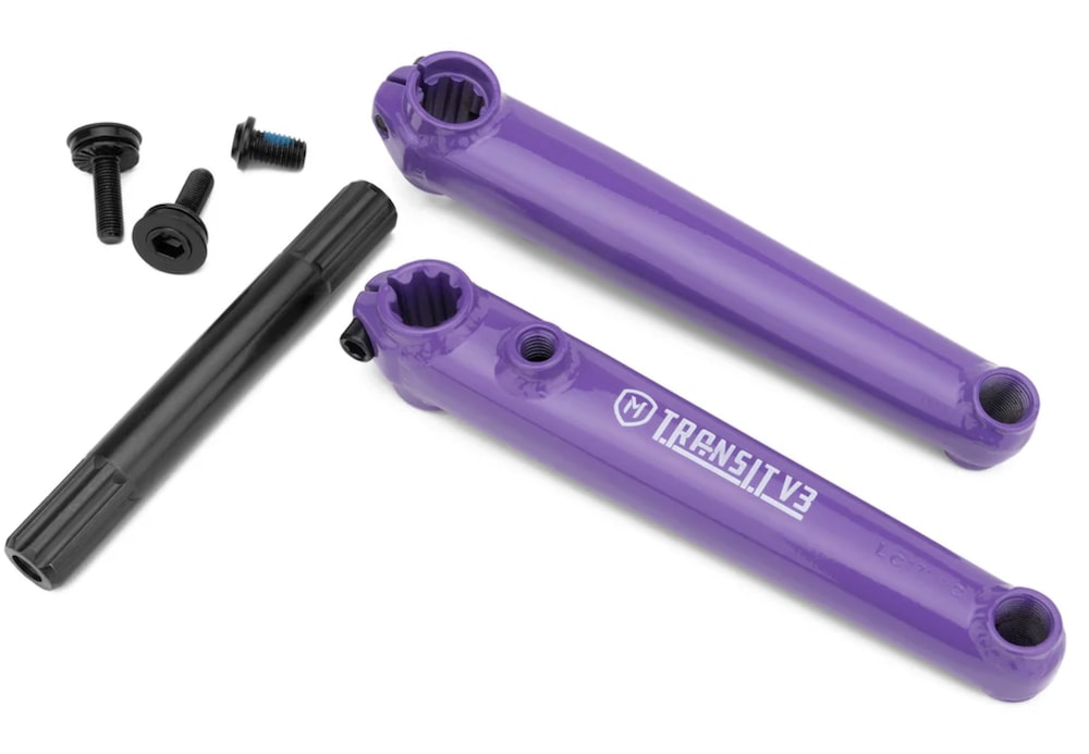 mission transit cranks specs
