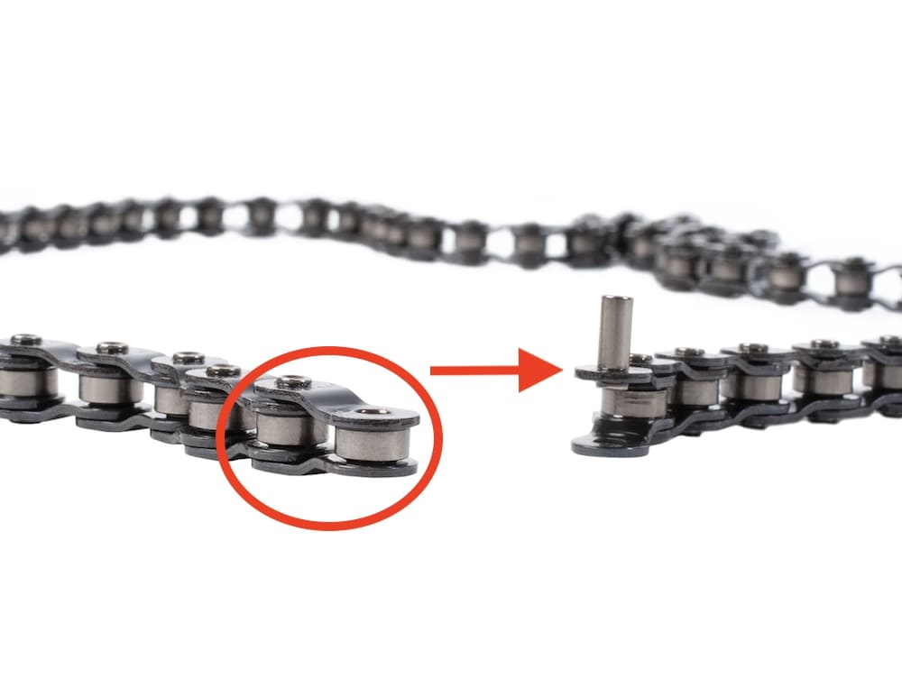 odyssey bluebird half link chain features