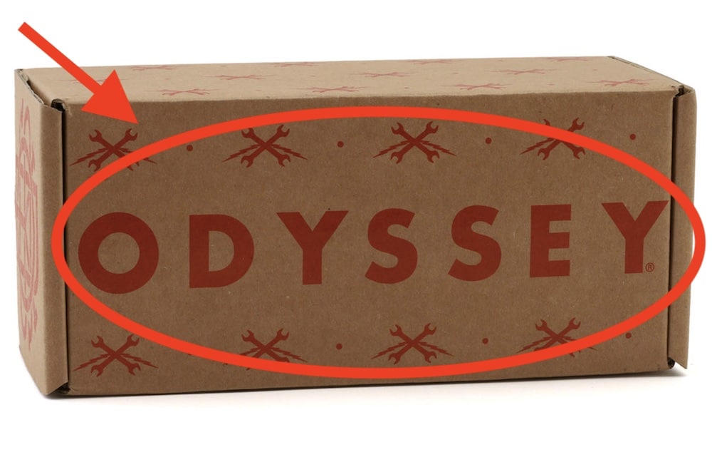odyssey clutch pro freecoaster hub box packaging