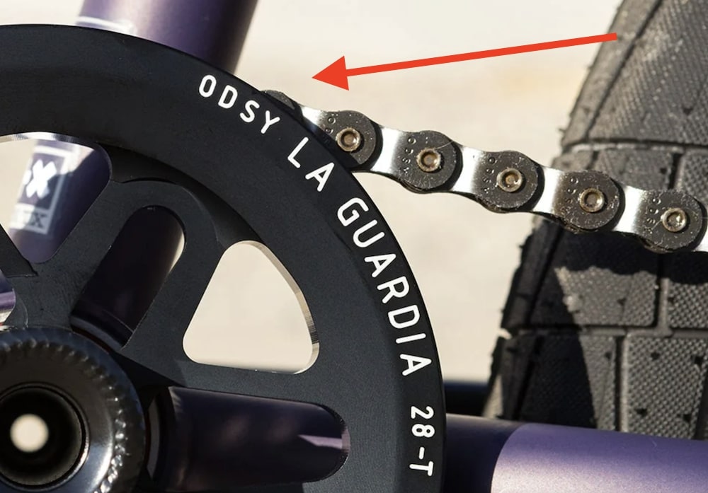 odyssey la guardia bmx sprocket performance