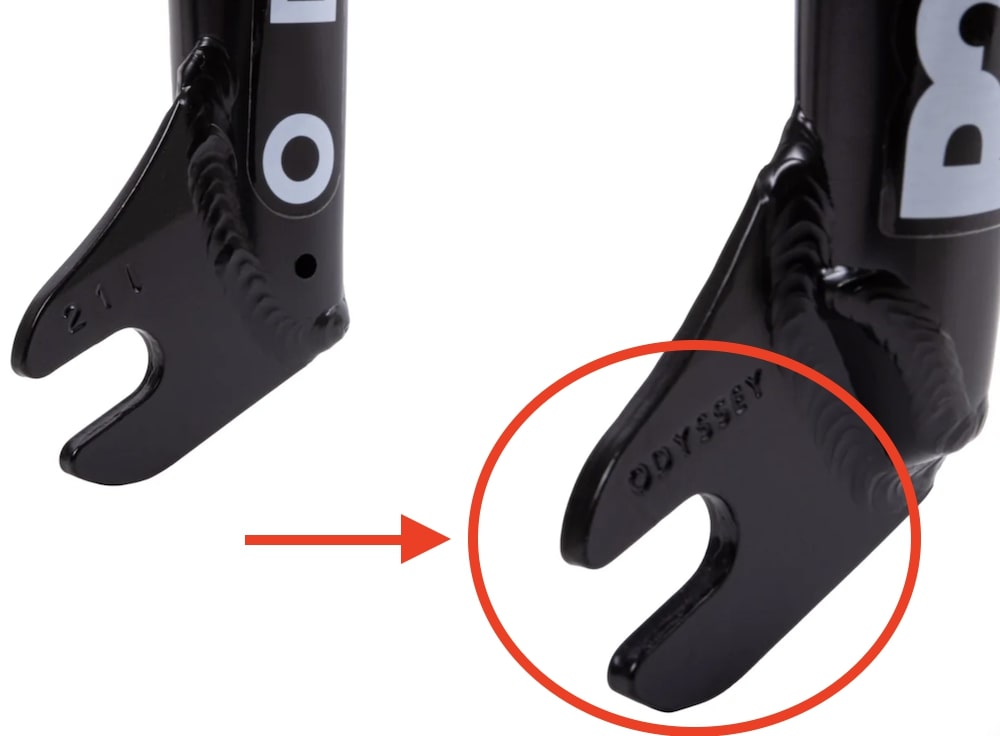 odyssey r25 bmx forks performance