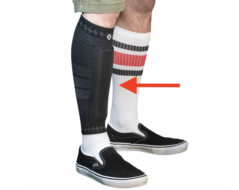 old bones therapy compression shin sleeve
