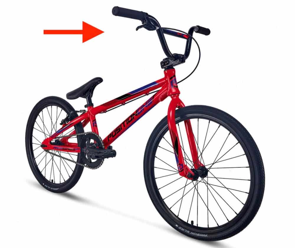position one expert bmx race bike