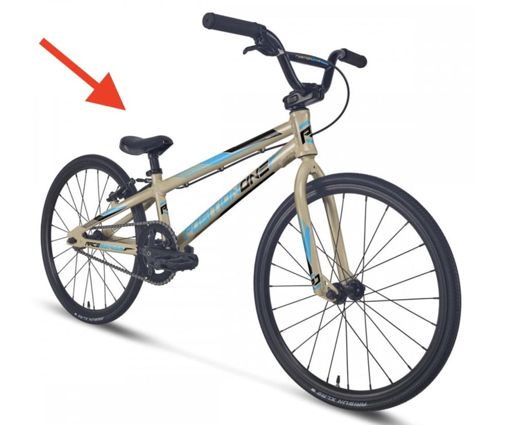 position one junior bmx race bike