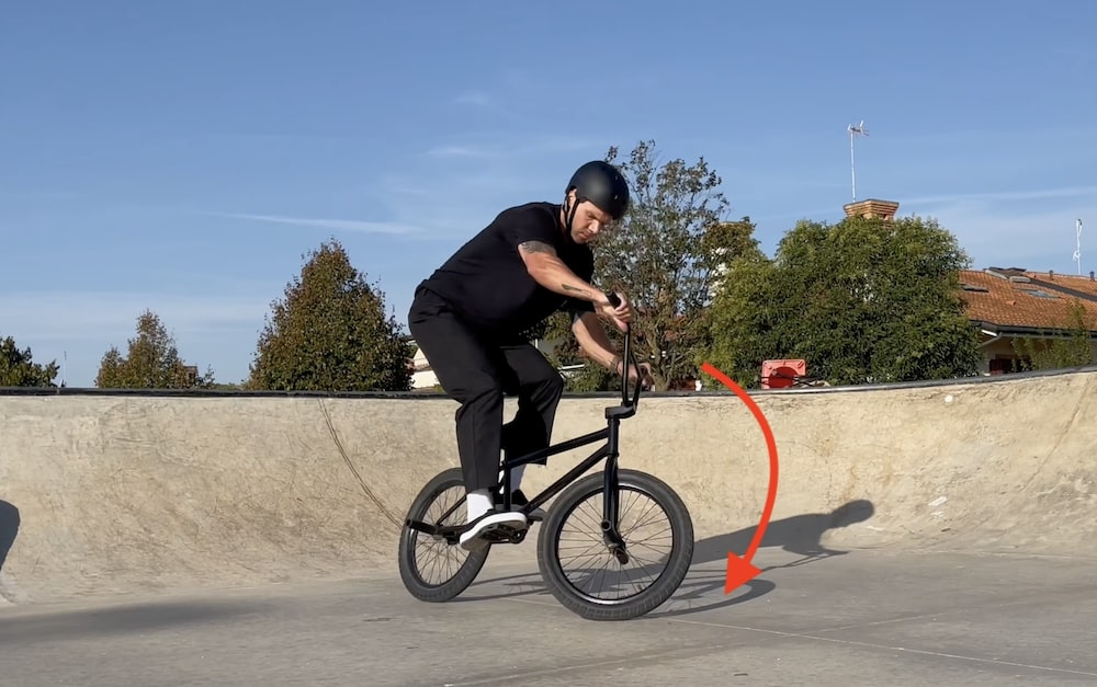 practice exiting the fakie